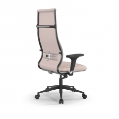 Кресло руководителя Метта Мetta L 1m 46/2D Infinity Easy Clean MPES Комплект 6 Молочное