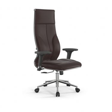 Кресло руководителя Метта Мetta L 1m 46/2D Infinity Easy Clean MPES Комплект 8 Черное