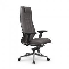 Кресло руководителя Метта МЕТТА L 1m 50M/4D Infinity Easy Clean MPES Комплект 2 Серое