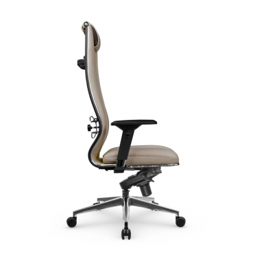 Кресло руководителя Метта МЕТТА L 1m 50M/4D Infinity Easy Clean MPES Комплект 2 Темно-бежевое