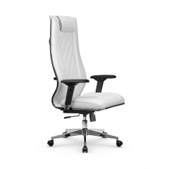 Кресло руководителя Метта МЕТТА L 1m 50M/4D Infinity Easy Clean MPES Комплект 3 Белое