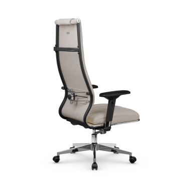 Кресло руководителя Метта МЕТТА L 1m 50M/4D Infinity Easy Clean MPES Комплект 3 Светло-бежевое