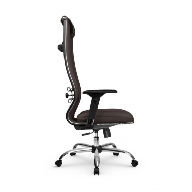 Кресло руководителя Метта МЕТТА L 1m 50M/4D Infinity Easy Clean MPES Комплект 5 Темно-коричневое