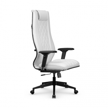Кресло руководителя Метта МЕТТА L 1m 50M/4D Infinity Easy Clean MPES Комплект 6 Белое