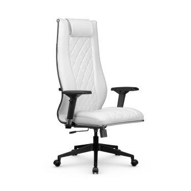 Кресло руководителя Метта МЕТТА L 1m 50M/4D Infinity Easy Clean MPES Комплект 6 Белое