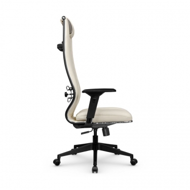 Кресло руководителя Метта МЕТТА L 1m 50M/4D Infinity Easy Clean MPES Комплект 6 Молочное