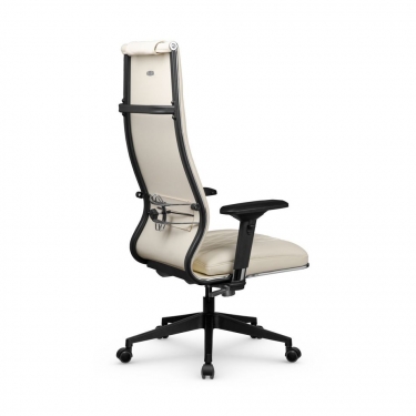 Кресло руководителя Метта МЕТТА L 1m 50M/4D Infinity Easy Clean MPES Комплект 6 Молочное