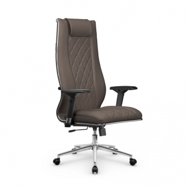 Кресло руководителя Метта МЕТТА L 1m 50M/4D Infinity Easy Clean MPES Комплект 7 Серое