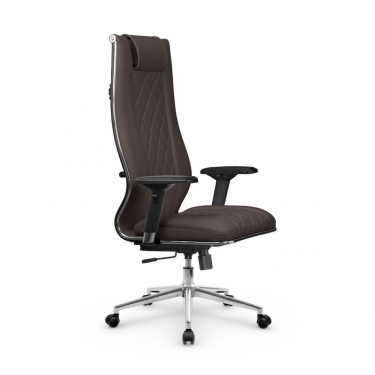 Кресло руководителя Метта МЕТТА L 1m 50M/4D Infinity Easy Clean MPES Комплект 7 Черное