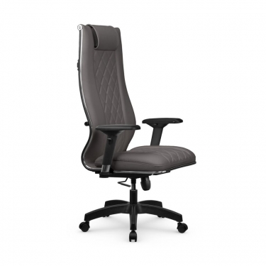 Кресло руководителя Метта МЕТТА L 1m 50M/4D Infinity Easy Clean MPES Комплект 8 Серое