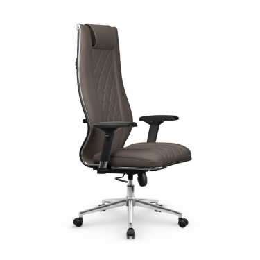 Кресло руководителя Метта МЕТТА L 1m 50M/4D Infinity Easy Clean MPES Комплект 9 Серое