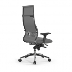 Кресло руководителя Метта Мetta L 1m 46/4D Infinity Easy Clean MPES Комплект 2 Серое