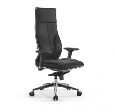 Кресло руководителя Метта Мetta L 1m 46/4D Infinity Easy Clean MPES Комплект 2 Черное