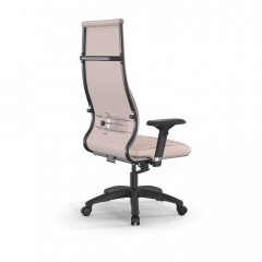 Кресло руководителя Метта Мetta L 1m 46/4D Infinity Easy Clean MPES Комплект 4 Молочное