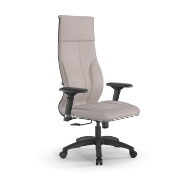 Кресло руководителя Метта Мetta L 1m 46/4D Infinity Easy Clean MPES Комплект 4 Светло-бежевое