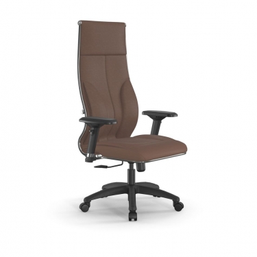 Кресло руководителя Метта Мetta L 1m 46/4D Infinity Easy Clean MPES Комплект 4 Светло-коричневое