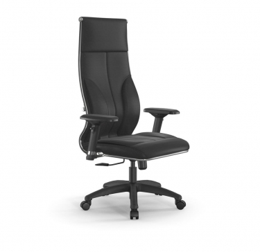Кресло руководителя Метта Мetta L 1m 46/4D Infinity Easy Clean MPES Комплект 4 Черное
