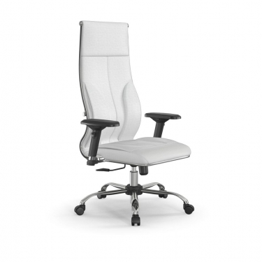 Кресло руководителя Метта Мetta L 1m 46/4D Infinity Easy Clean MPES Комплект 5 Белое