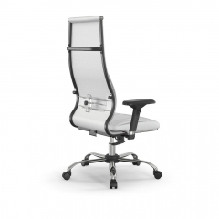 Кресло руководителя Метта Мetta L 1m 46/4D Infinity Easy Clean MPES Комплект 5 Белое