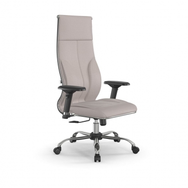 Кресло руководителя Метта Мetta L 1m 46/4D Infinity Easy Clean MPES Комплект 5 Светло-бежевое