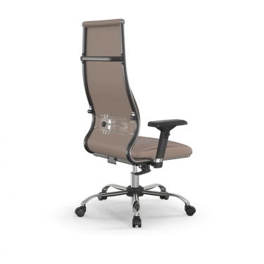 Кресло руководителя Метта Мetta L 1m 46/4D Infinity Easy Clean MPES Комплект 5 Темно-бежевое