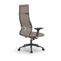 Кресло руководителя Метта Мetta L 1m 46/4D Infinity Easy Clean MPES Комплект 6 Темно-бежевое