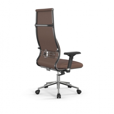 Кресло руководителя Метта Мetta L 1m 46/4D Infinity Easy Clean MPES Комплект 7 Светло-коричневое