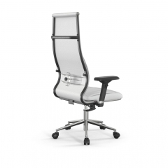 Кресло руководителя Метта Мetta L 1m 46/4D Infinity Easy Clean MPES Комплект 8 Белое