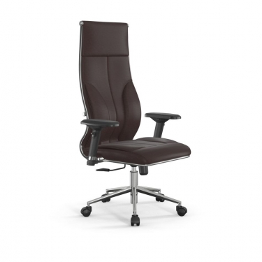 Кресло руководителя Метта Мetta L 1m 46/4D Infinity Easy Clean MPES Комплект 8 Черное