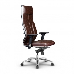Кресло руководителя Метта Metta L 1m 46/2D Комплект 1 Коричневое