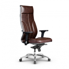 Кресло руководителя Метта Metta L 1m 46/2D Комплект 1 Коричневое