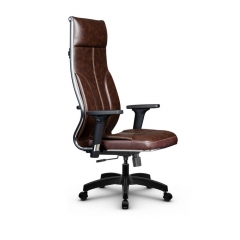 Кресло руководителя Метта Metta L 1m 46/2D Комплект 4 Коричневое