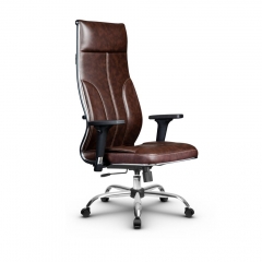 Кресло руководителя Метта Metta L 1m 46/2D Комплект 5 Коричневое