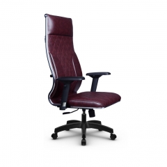 Кресло руководителя Метта Metta L 1m 44M/4D Комплект 4 Бордовое