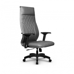 Кресло руководителя Метта Metta L 1m 44M/4D Комплект 4 Серое