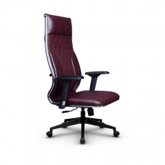 Кресло руководителя Метта Metta L 1m 44M/4D Комплект 6 Бордовое