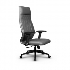 Кресло руководителя Метта Metta L 1m 44M/4D Комплект 6 Серое