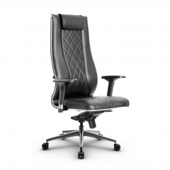 Кресло руководителя Метта METTA L 1m 50M/4D Комплект 2 Черное