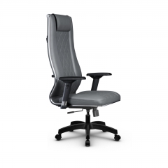 Кресло руководителя Метта METTA L 1m 50M/4D Комплект 4 Серое