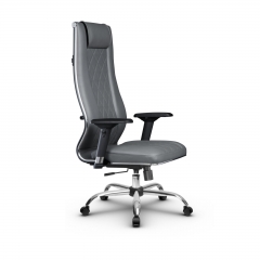 Кресло руководителя Метта METTA L 1m 50M/4D Комплект 5 Серое