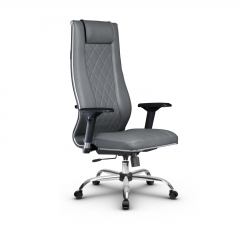 Кресло руководителя Метта METTA L 1m 50M/4D Комплект 5 Серое