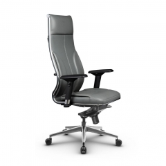 Кресло руководителя Метта Metta L 1m 46/4D Комплект 2 Серое