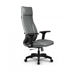 Кресло руководителя Метта Metta L 1m 46/4D Комплект 4 Серое