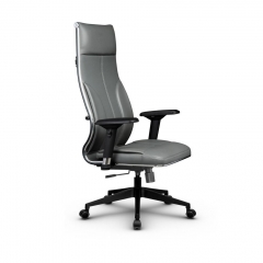 Кресло руководителя Метта Metta L 1m 46/4D Комплект 6 Серое
