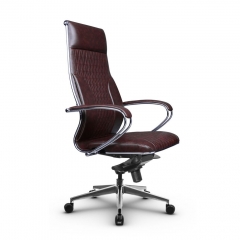 Кресло руководителя Метта Metta L 1c 44B/K Комплект 2 Бордовое