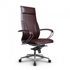 Кресло руководителя Метта Metta L 1c 44B/K Комплект 2 Бордовое