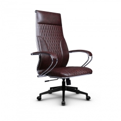 Кресло руководителя Метта Metta L 1c 44B/K Комплект 6 Бордовое
