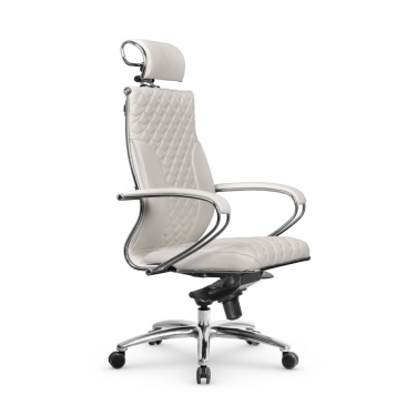Кресло руководителя Метта Metta L 2c 44C/K116 Infinity Easy Clean MPES Комплект 1 Белое