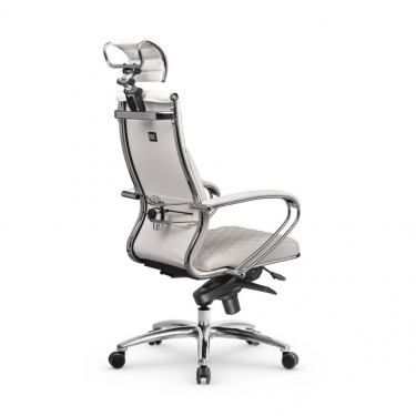 Кресло руководителя Метта Metta L 2c 44C/K116 Infinity Easy Clean MPES Комплект 1 Молочное