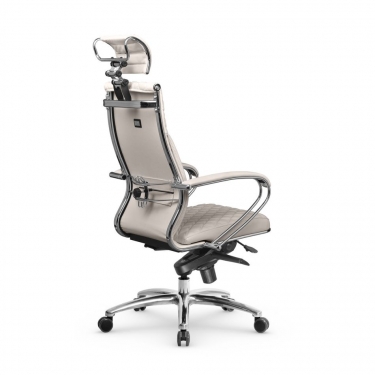 Кресло руководителя Метта Metta L 2c 44C/K116 Infinity Easy Clean MPES Комплект 1 Светло-бежевое
